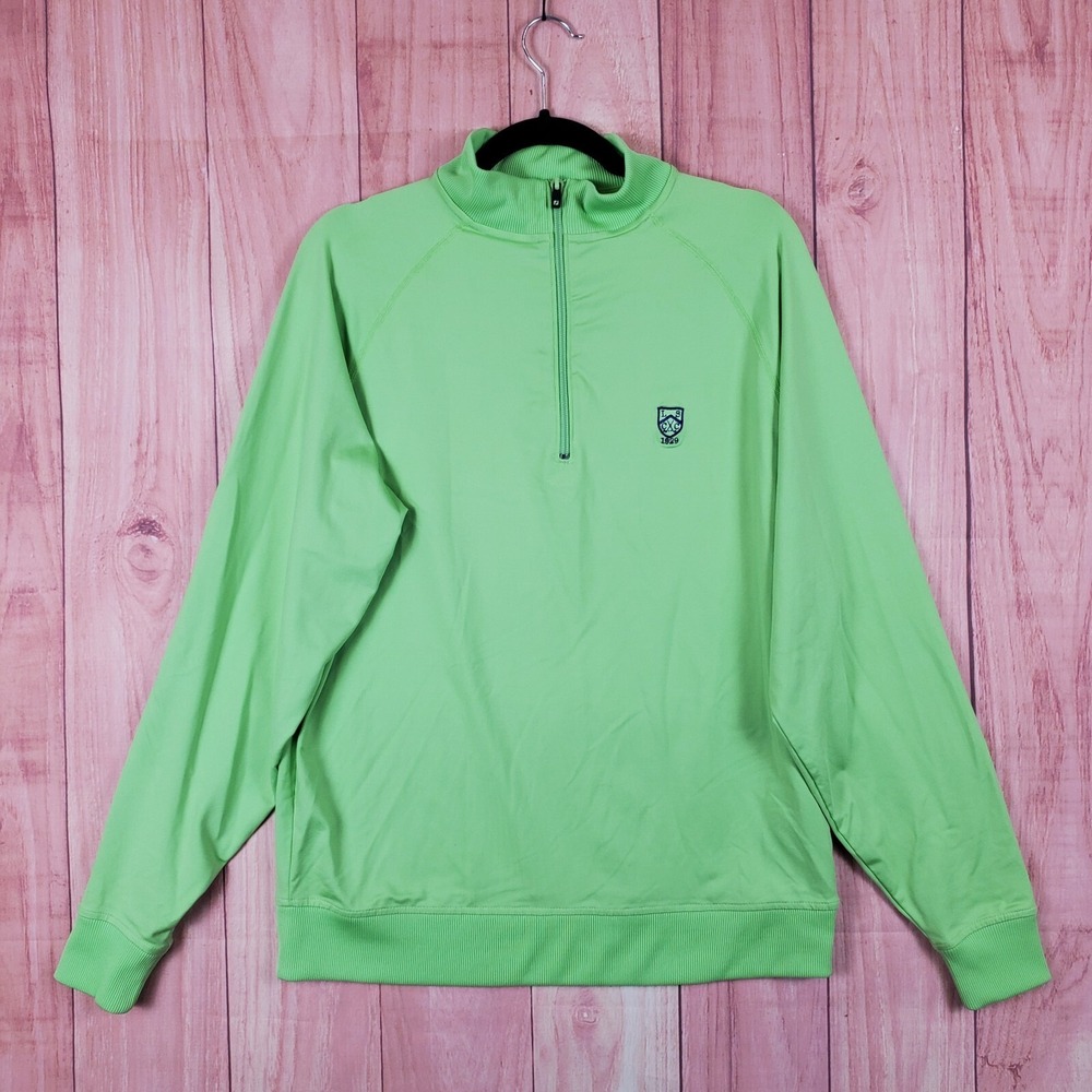 FootJoy Quarter Zip Mens Sz Medium Loose Performance Pullover